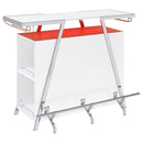 Araceli Home Bar with LED Lighting - Michael's Discount Furniture