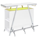 Araceli Home Bar with LED Lighting - Michael's Discount Furniture