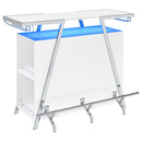 Araceli Home Bar with LED Lighting - Michael's Discount Furniture