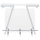 Araceli Home Bar with LED Lighting - Michael's Discount Furniture