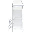 Araceli Home Bar with LED Lighting - Michael's Discount Furniture