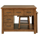 Mayfair Kitchen Island Set - Michael's Discount Furniture