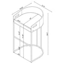 Thermosolis Bar Chair - Michael's Discount Furniture