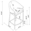 Chadwick Bar Chair - Michael's Discount Furniture