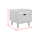 Halo Smart End Table in Black