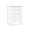 Eastwood Youth UPH Bedroom Set in Off-White