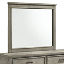 Sullivan Dresser & Mirror Set in Drift Grey