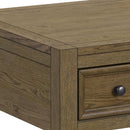 Heritage & Home End Table in Oak Brown