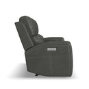 Linden Power Reclining Loveseat with Console & Power Headrests & Lumbar - 5000007534 - Michael's Discount Furniture