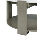 Rosamel Round Coffee Table in Ash Brown