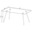 Gilman Dining Table - Michael's Discount Furniture