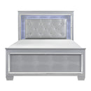 Allura (3)Eastern King Bed, LED Lighting - Michael's Discount Furniture
