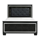 Allura (3)California King Bed, LED Lighting - Michael's Discount Furniture