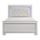 Allura (3)California King Bed, LED Lighting - Michael's Discount Furniture