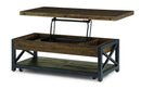 Carpenter Rectangular Lift-Top Coffee Table with Casters - 5000007421 - Michael's Discount Furniture