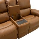 Henry Latitudes Power Reclining Loveseat with Console & Power Headrests & Lumbar - 5000006473 - Michael's Discount Furniture