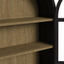 Taurus Bookcase in Flat Black