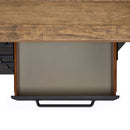 Montrose Dresser and Mirror Set in Espresso & Brown