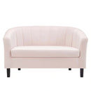 Prospect Channel Tufted Performance Velvet Loveseat