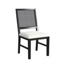 Bahama Breeze 5PC Standard Height Dining Set in Black-Table and Four Chairs