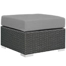 Sojourn 3 Piece Outdoor Patio Sunbrella� Sectional Set