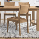 Normandy Pair of Wood Dining Chairs - Michael's Discount Furniture