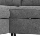 Homer 2PC Sectional Set in Clementine Grey
