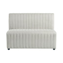 Jemma Upholstered Bench in Beige Linen