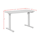 Oakland Adjustable Desk in Black - 3A Packing