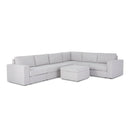Flex 6-Seat Sectional with Wide Arm - 5000003321 - Michael's Discount Furniture