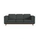 Venus Sofa with Cherry Finished Wooden Front
