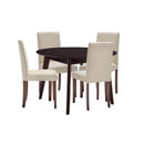 Prosper 5 Piece Upholstered Fabric Dining Set