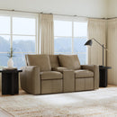 Aria Latitudes Power Reclining Loveseat with Console - 5000008649 - Michael's Discount Furniture