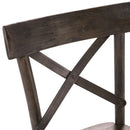 (D210-43C) Coronado- Side Chair (2/Ctn)- Chocolate