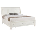 Sandy Beach Panel Platform Storage Bed - Michael's Discount Furniture