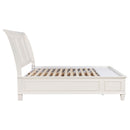 Sandy Beach Panel Platform Storage Bed - Michael's Discount Furniture