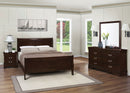 Louis Philippe Bedroom Set - Michael's Discount Furniture