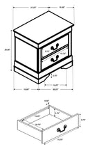 Louis Philippe Bedroom Set - Michael's Discount Furniture