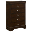 Louis Philippe Bedroom Set - Michael's Discount Furniture