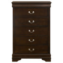 Louis Philippe Bedroom Set - Michael's Discount Furniture