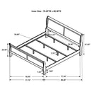 Louis Philippe Bedroom Set - Michael's Discount Furniture