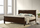 Louis Philippe Sleigh Panel Bed - Michael's Discount Furniture