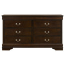 Louis Philippe Bedroom Set - Michael's Discount Furniture