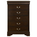 Louis Philippe Bedroom Set - Michael's Discount Furniture