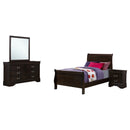 Louis Philippe Bedroom Set - Michael's Discount Furniture
