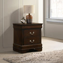 Louis Philippe Nightstand - Michael's Discount Furniture