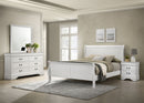 Louis Philippe Bedroom Set - Michael's Discount Furniture