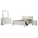 Louis Philippe Bedroom Set - Michael's Discount Furniture