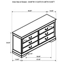 Louis Philippe Bedroom Set - Michael's Discount Furniture