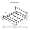 Louis Philippe Bedroom Set - Michael's Discount Furniture